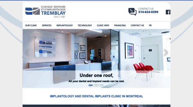 cliniquedentairetremblay.com