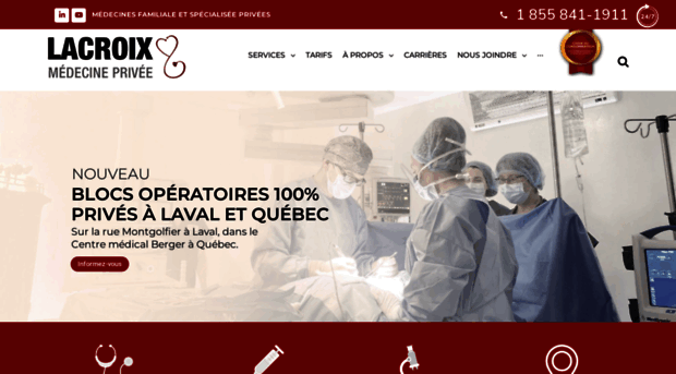 cliniquesmedicaleslacroix.com