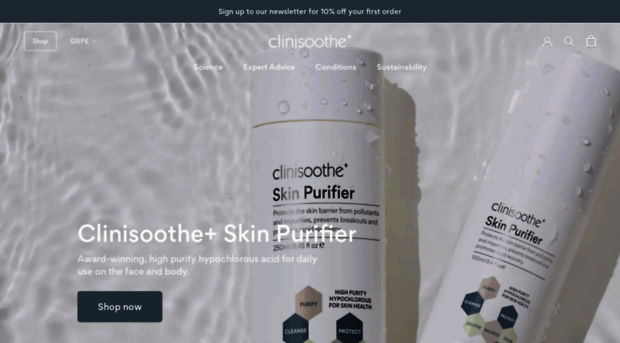 clinisoothe.com