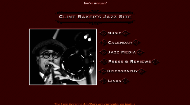 clintbakerjazz.com