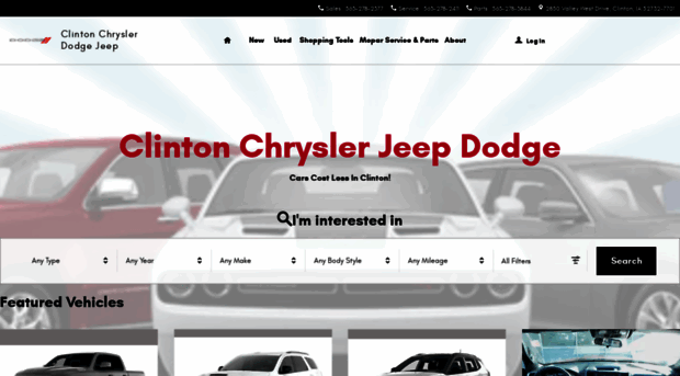 clintonchryslerdodgejeep.com