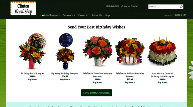 clintonfloralshop.com