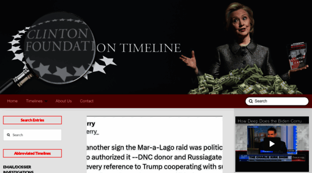 clintonfoundationtimeline.com