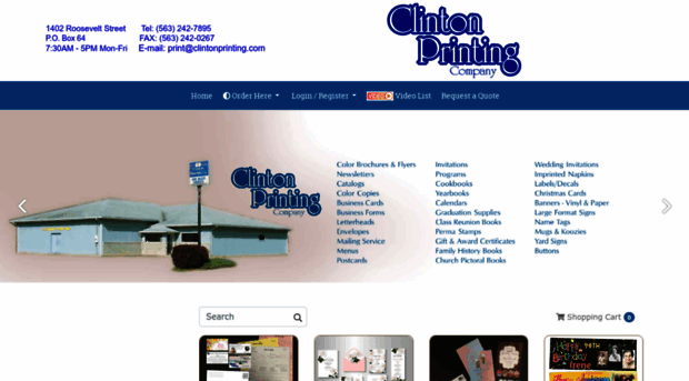 clintonprinting.com