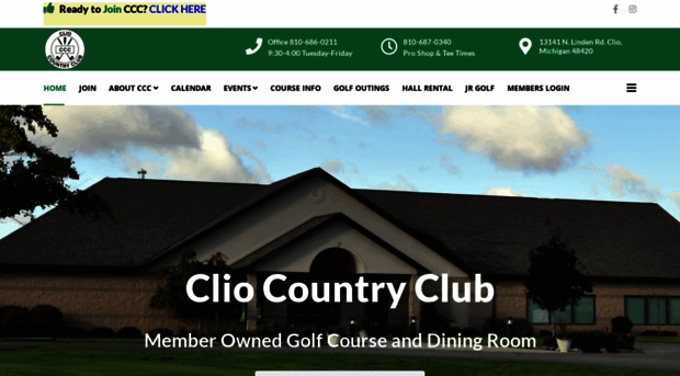 cliocountryclub.com