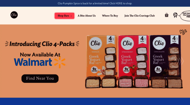 cliosnacks.com