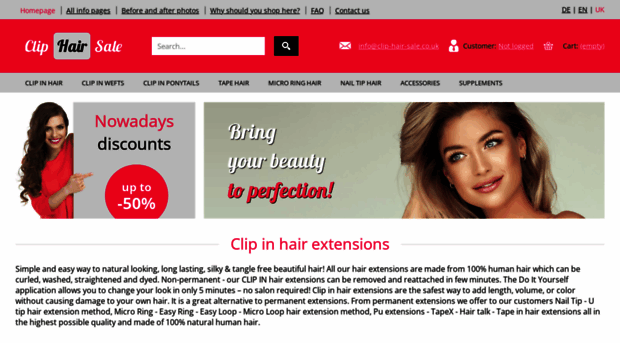 clip-hair-sale.co.uk