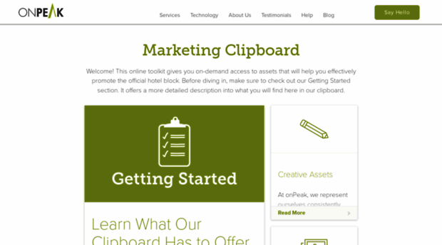 clipboard.onpeak.com