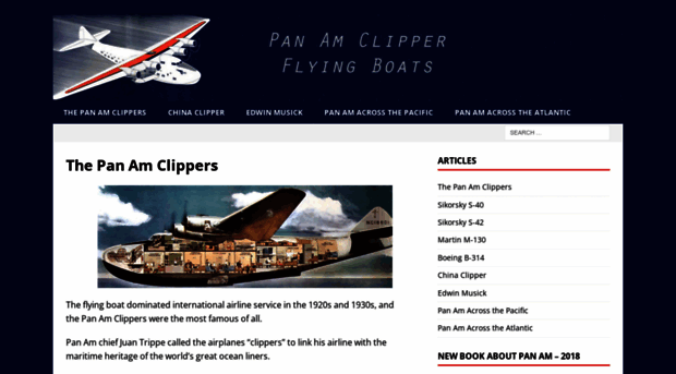 clipperflyingboats.com