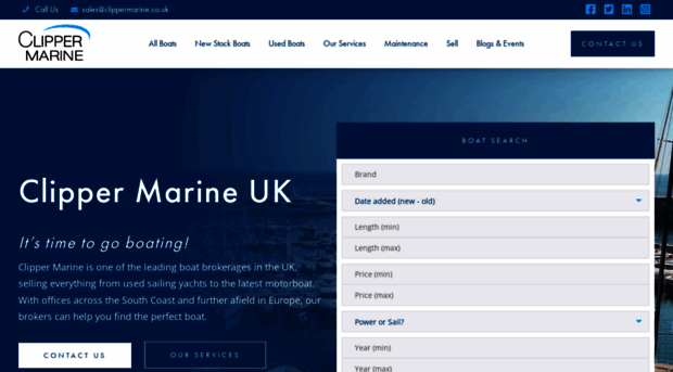 clippermarine.co.uk