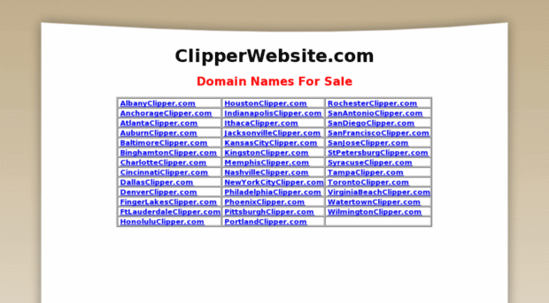 clipperwebsite.com