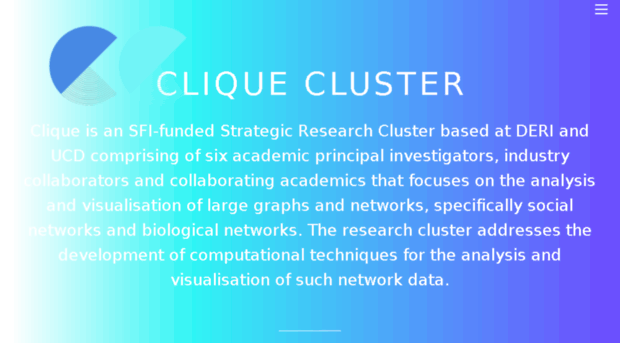 cliquecluster.org