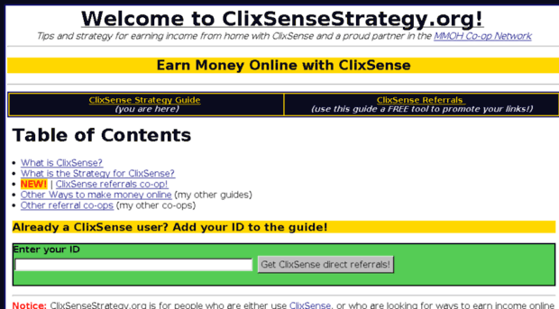 clixsensestrategy.org