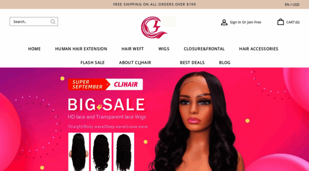 cljrawhair.com