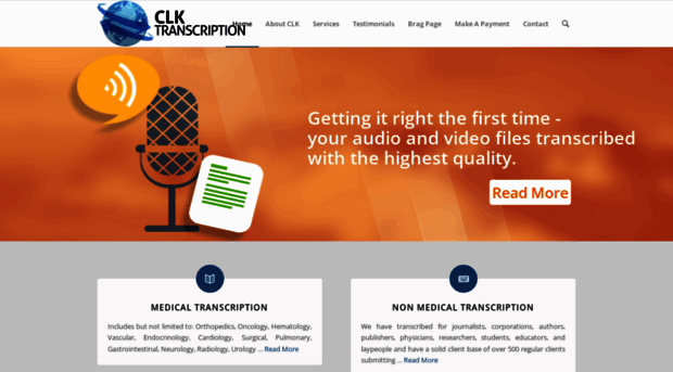 clktranscription.com
