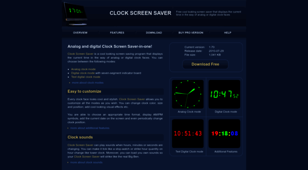 clock-screen-saver.com