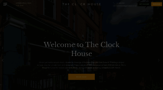 clockhousepub.com