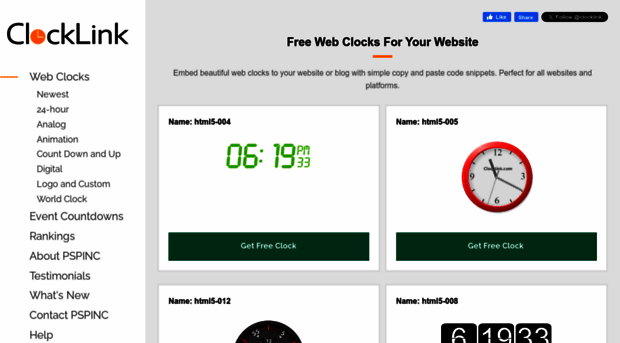 clocklink.com