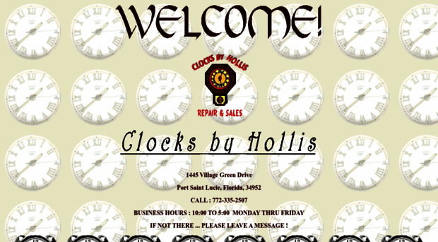 clocksbyhollis.com