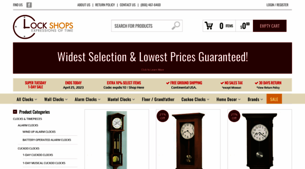 clockshops.com