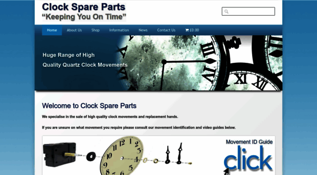 clockspareparts.co.uk