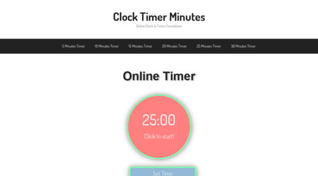 clocktimerminutes.com