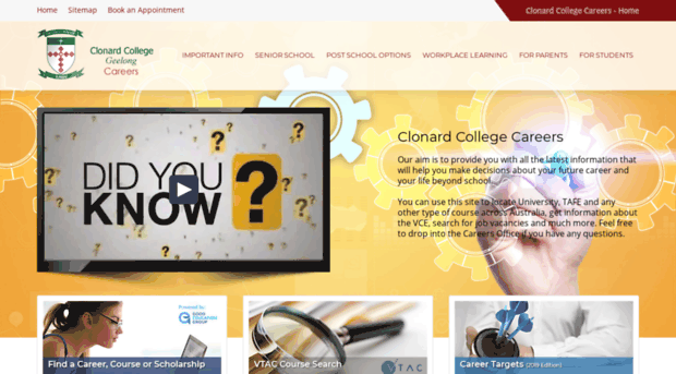 clonardcollegecareers.com