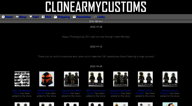 clonearmycustoms.com