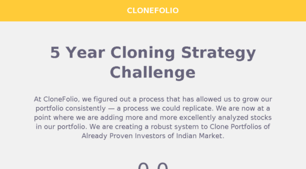 clonefolio.com