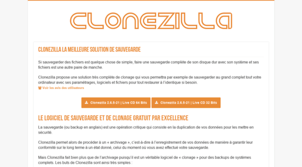 clonezilla.fr