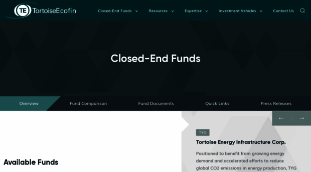 closedendfunds.tortoiseadvisors.com