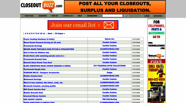 closeoutbuzz.com