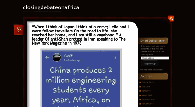 closingdebateonafrica.wordpress.com