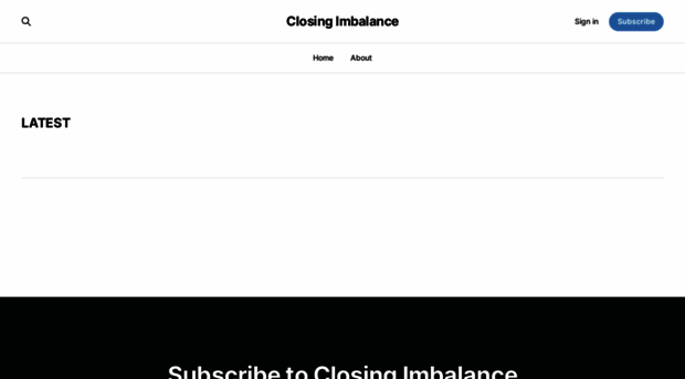 closingimbalance.com