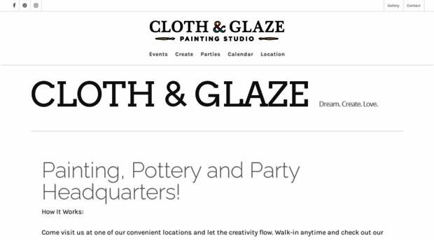 clothandglaze.com