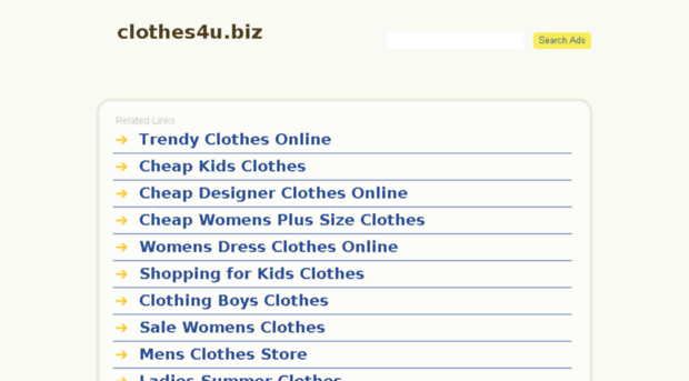 clothes4u.biz