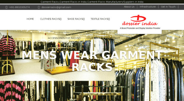 clothesgarmentrack.com