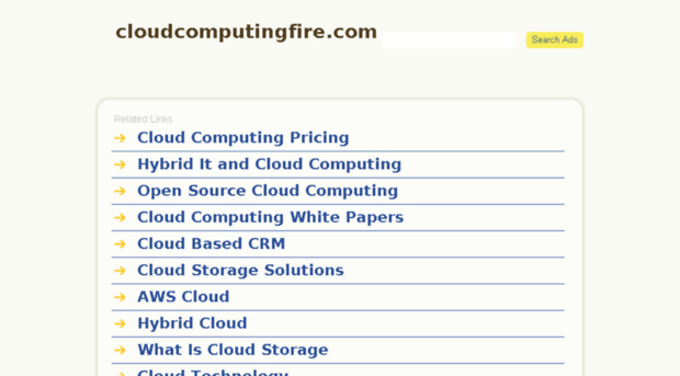 cloudcomputingfire.com