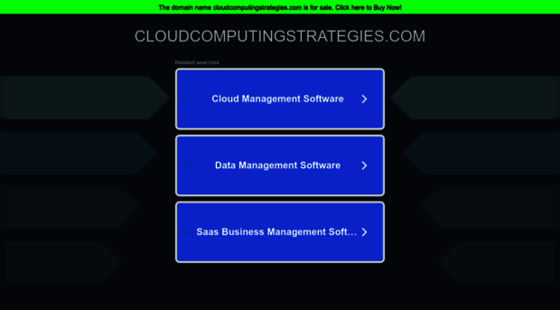 cloudcomputingstrategies.com