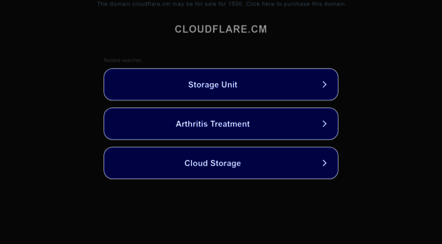 cloudflare.cm