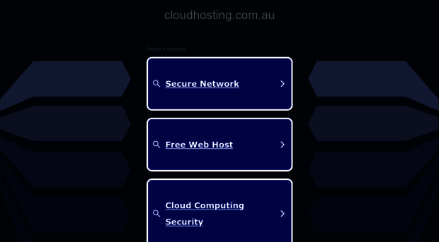 cloudhosting.com.au