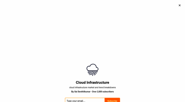 cloudinfrastructure.substack.com