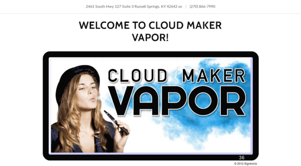 cloudmakervapor.com