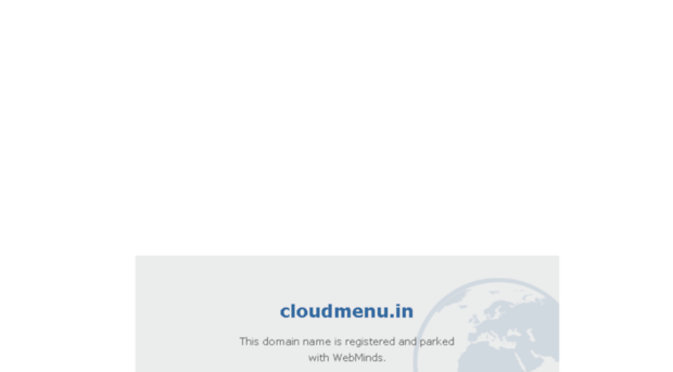 cloudmenu.in