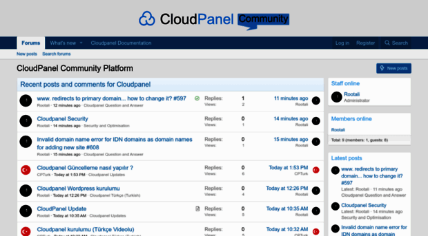 cloudpanel.forum