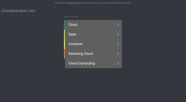 cloudsynergize.com