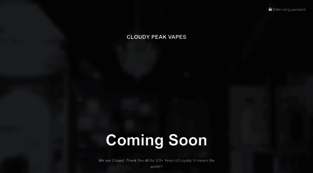 cloudypeakvapes.com