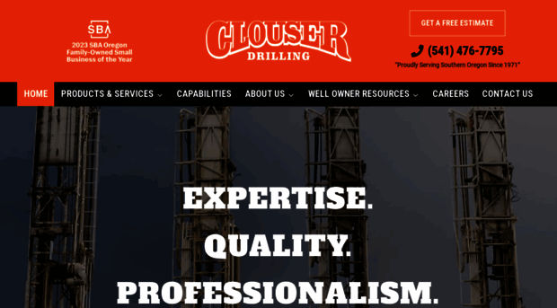 clouserdrilling.com