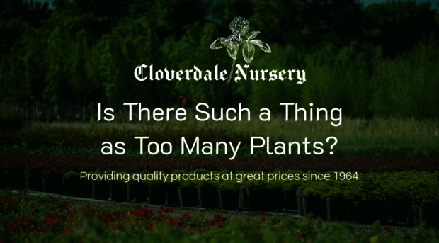 cloverdalenursery.com