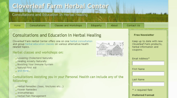 cloverleaffarmherbalcenter.com